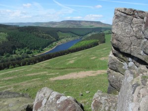 Ladybower Reservoir from Crook Hill