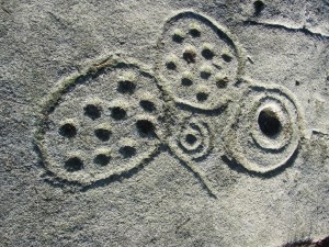 Cup and ring carving