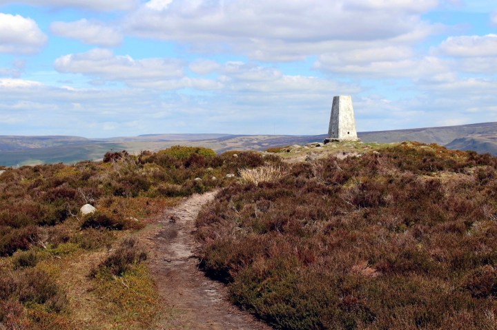 Harry Hut Trig Point, Chunal Moor